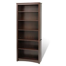 Prepac™ 6 Shelf Bookcase, Espresso