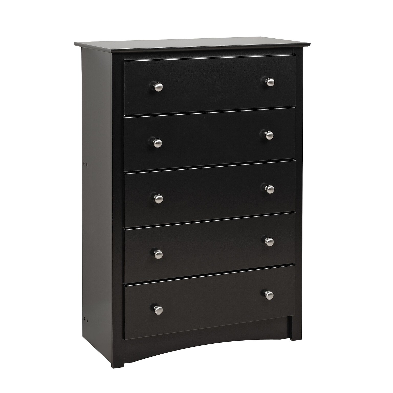 Prepac™ 45.25 Sonoma 5 Drawer Chest, Black (BDC-3345-K)