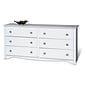 Prepac™ 29" Monterey 6 Drawer Dresser, White (WDC-6330-K)