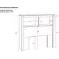 Floortex Desktex PVC Smooth Back, 17" x 22" Rectangular Desk Mat, Clear, 4/Pack