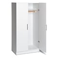 Prepac™ 65 Elite Wardrobe Cabinet, White