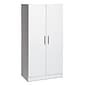 Prepac™ 65" Elite Wardrobe Cabinet, White