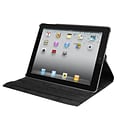 Natico Faux Leather Cover Case For iPad, Black
