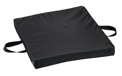 DMI® 16 x 18 x 2 Gel Foam Flotation Cushion, Oxford Nylon Cover, Nylon Black