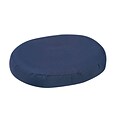 DMI® 16 x 13 x 3 Foam Contoured Ring Cushion, Polyester/Cotton Cover, Navy