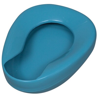 DMI® Non-Autoclavable Deluxe Bed Pan, Blue, Each