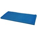 DMI® 33 x 72 x 2 Hospital Bed Size Convoluted Bed Pad, Blue