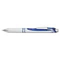Pentel EnerGel Fine Pearl Retractable Roller Ball Gel Pen, Medium Point, Blue Ink (PENBLN75PWC)