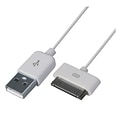 4XEM™ 6 30-Pin To USB 2.0 A Cable For iPhone/iPod/iPad White