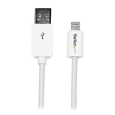 Startech® 1m 8-pin Lightning Connector to USB Cable, White