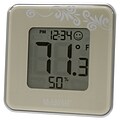 La Crosse Technology Digital Indoor Temperature & Humidity Station, Silver (302-604S)