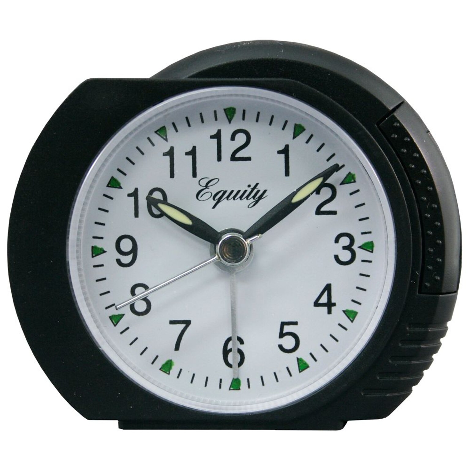 Equity by La Crosse™ Analog Alarm Clock, Black