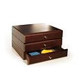Empire Stack & Style™ Wood Desk Organizers Kit 3, Mahogany