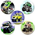 SmileMakers® Tuff Trucks Stickers, 2-1/2”H x 2-1/2”W, 100/Roll