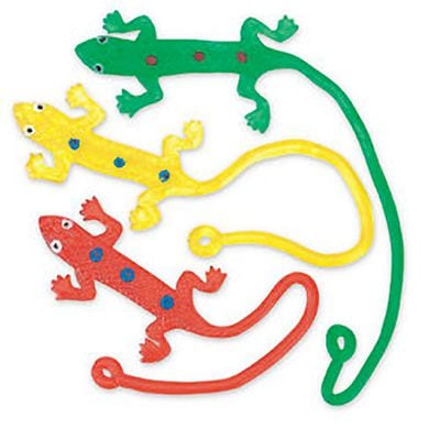 sticky lizard toy