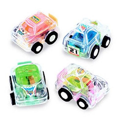 SmileMakers® Clear Pullback Cars; 36 PCS