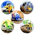 SmileMakers® Earth Movers Stickers, 2-1/2”H x 2-1/2”W, 100/Box