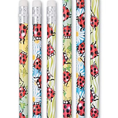 SmileMakers® Ladybug Pencils; 50 PCS