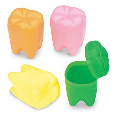 SmileMakers® Rainbow Tooth Holders; 72 PCS