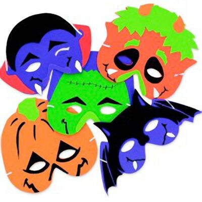 SmileMakers® Halloween Masks; 24 PCS