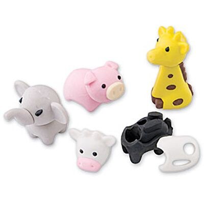 SmileMakers® 3-D Animal Erasers; 48 PCS