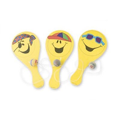SmileMakers® Smiley Paddleballs; 24 PCS