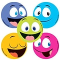 SmileMakers® Happy Faces Stickers, 2-1/2”H x 2-1/2”W, 100/Box