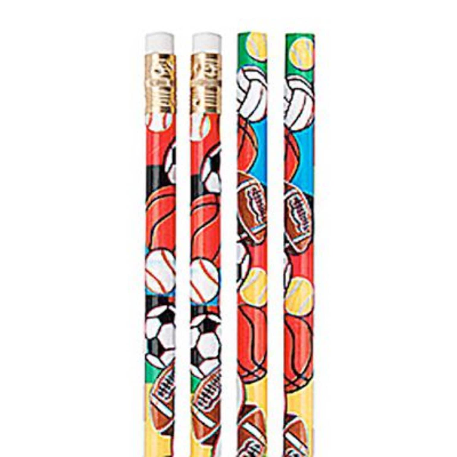 SmileMakers® Sports Balls Pencils; 50 PCS