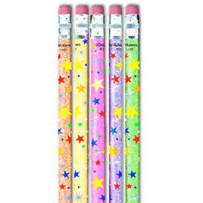 SmileMakers® Sparkle Stars Pencils; 50 PCS