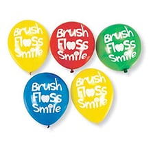 SmileMakers® Brush, Floss, Smile Balloons; 72 PCS