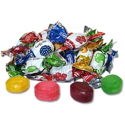 Mini Fruit Filled Hard Candy Assortment, 2.2 lb. Bag