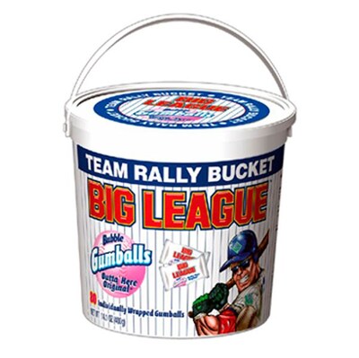 Big League Chew Team Bucket; 240 Pieces/Bucket