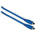 Comprehensive® Pro AV/IT 12 High Speed HDMI Cable With ProGrip/SureLength, Cool Blue