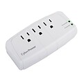 Cyberpower® Essential 3-Outlet 900 Joule Surge Suppressor