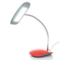 Northwest™ Touch Activated 18 LED USB Desk Lamp, Red