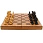 Trademark Games Wooden Book Style Chess Board With Staunton Chessmen (844296060122)