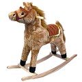 Happy Trails Plush Rocking Horse With Wooden Base (844296042661)