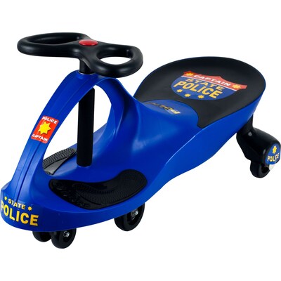 Lil' Rider Police Wiggle Ride-on Car, Blue (886511012608)