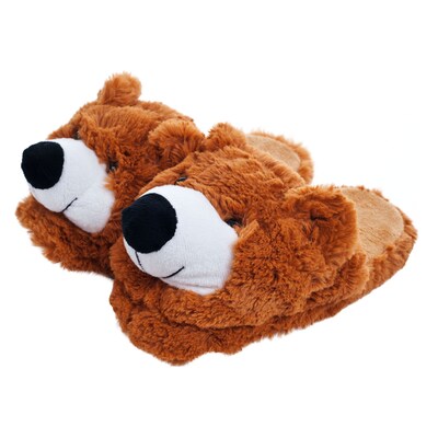 Cuddlee Pet Kids Slipper, Teddy Bear