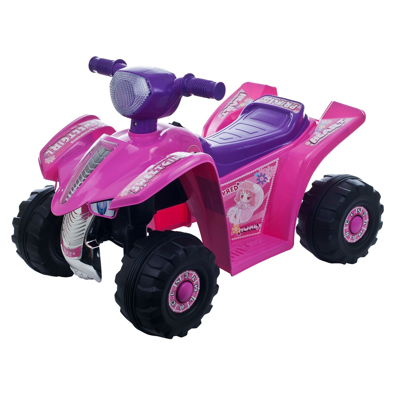 Lil Rider™ Princess Mini Quad Ride-on Car 4 Wheeler, Pink/Purple