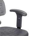 Safco® Soft tough™ Adjustable T-Pad Armrest, Black, Pair (6683)
