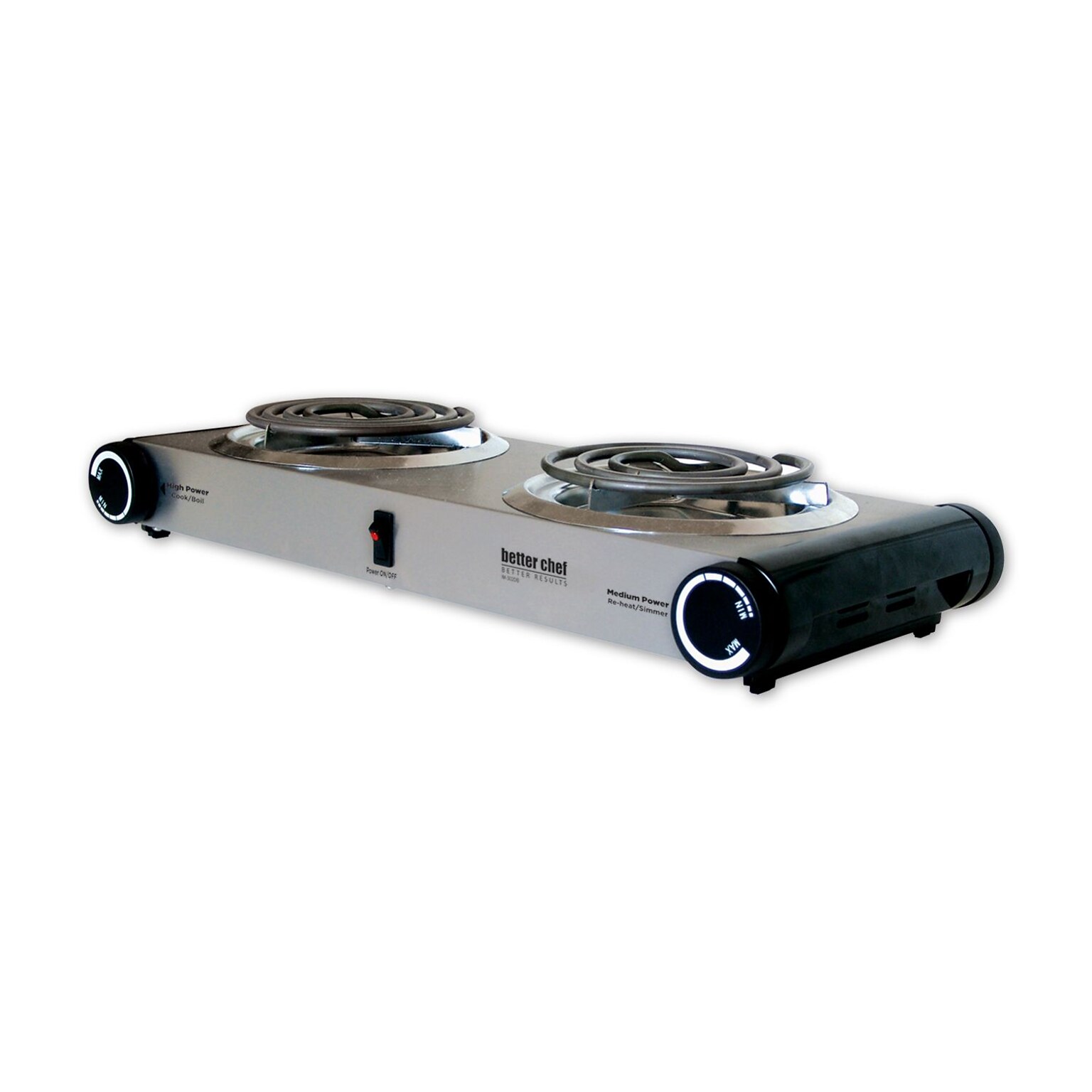 Better Chef® Stainless Steel Dual Electric Burner