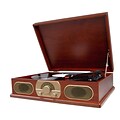 Studebaker SB6052 Wooden Turntable With AM/FM Radio and Cassette Player,  33/45/78 RPM