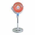 Optimus H-4500 1200 W 14 Oscillating Pedestal Digital Dish Heater With Remote; White/Orange