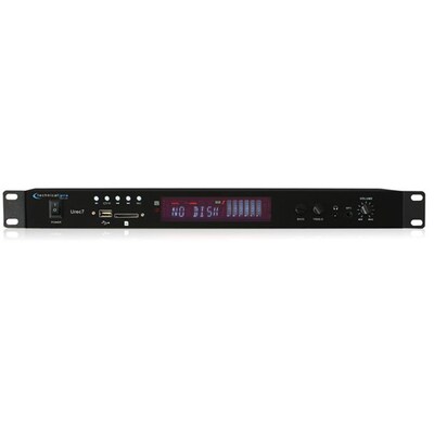 Technical Pro UREC7 Professional Rack mountable USB/SD Recording Deck,  Black (93579475M)