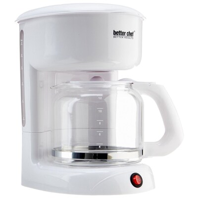 Better Chef® 12 Cup Coffee Maker; White (93580120M)