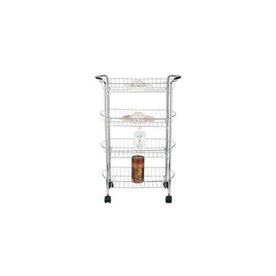 Better Chef® SR-4 4 Tier Storage Cart, Chrome