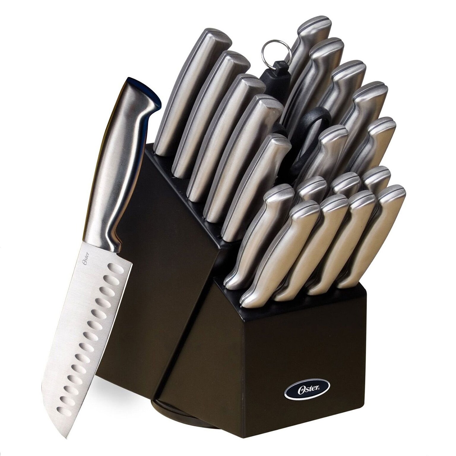 Oster Baldwyn 93581988M Brushed Satin Knife Set, 22/Set