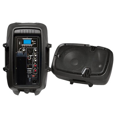 Pyle®PPHP1037UB 10" 700 W Powered Two-Way Speaker w/MP3/USB/SD/Bluetooth Streaming & Record Function