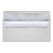 LUX 4 1/8 x 9 1/2 #10 60lbs. Envelopes, White With Silver LUX Lining, 50/Pack